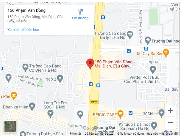 150 Phạm Văn Đồng, Cầu Giấy, Hà Nội