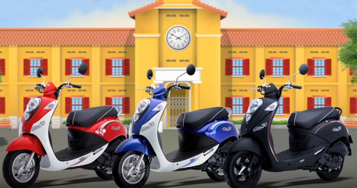 SYM BÁN XE TAY GA 50CC “ĐỘC” CHO HỌC SINH VIỆT