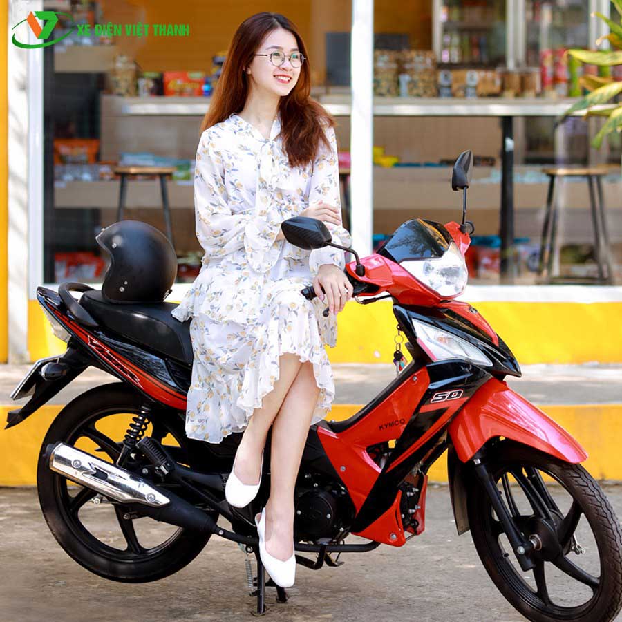Xe máy Kymco Visar 50cc – mẫu xe 50cc nhưng rất thể thao