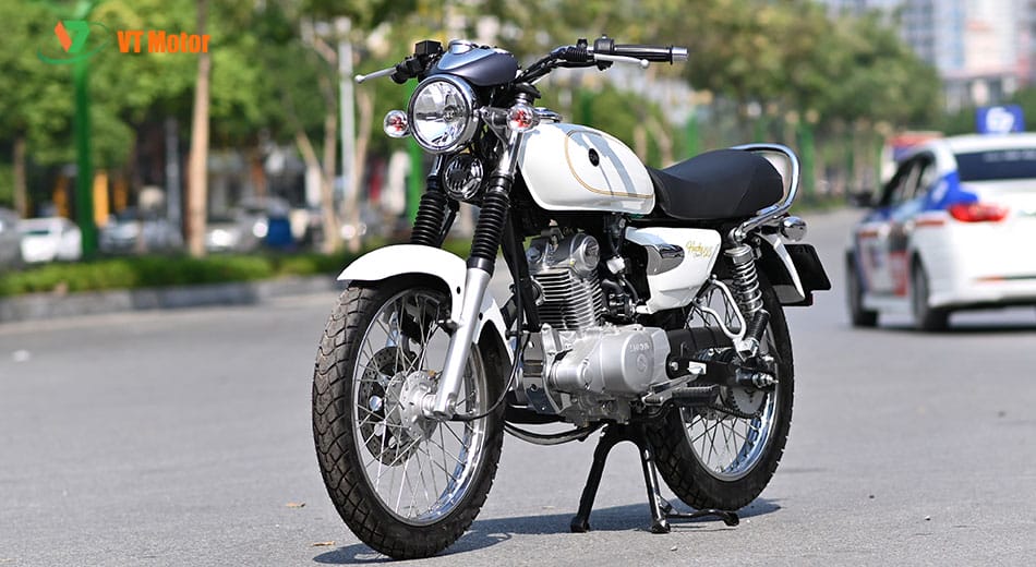 Xe SYM Husky 125 – mẫu xe côn tay kiểu dáng cổ điển