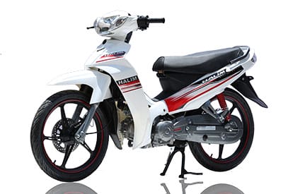 Xe máy Si Halim vành đúc mạnh mẽ, sang trọng