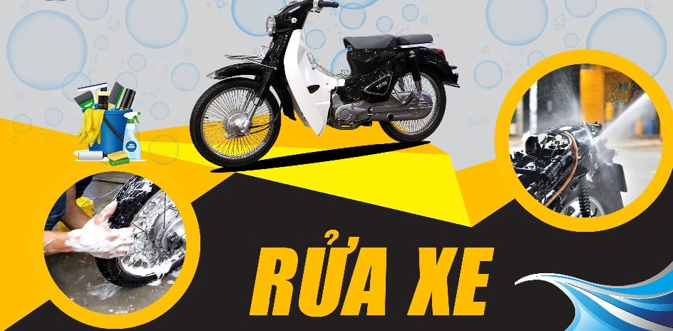 Những lưu ý khi rửa xe máy 50 tại nhà